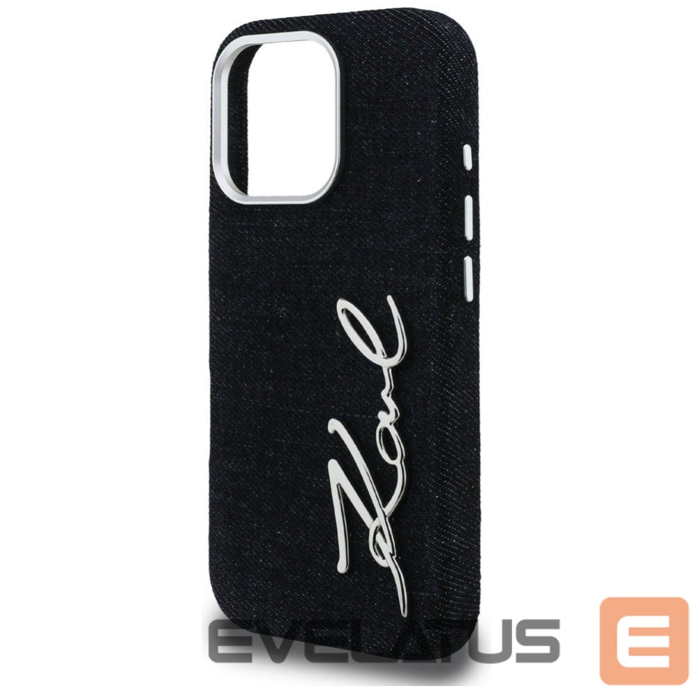 Other goods Karl Lagerfeld Karl Lagerfeld FW Jeans Signature Logo iPhone 16 Pro Case - Black