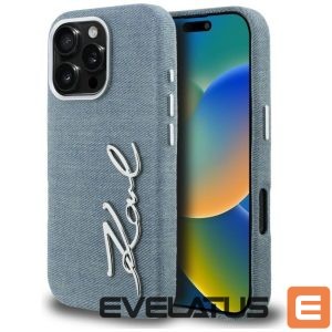 Other goods Karl Lagerfeld  Karl Lagerfeld FW Jeans Signature Logo iPhone 16 Pro Max Case - Blue 