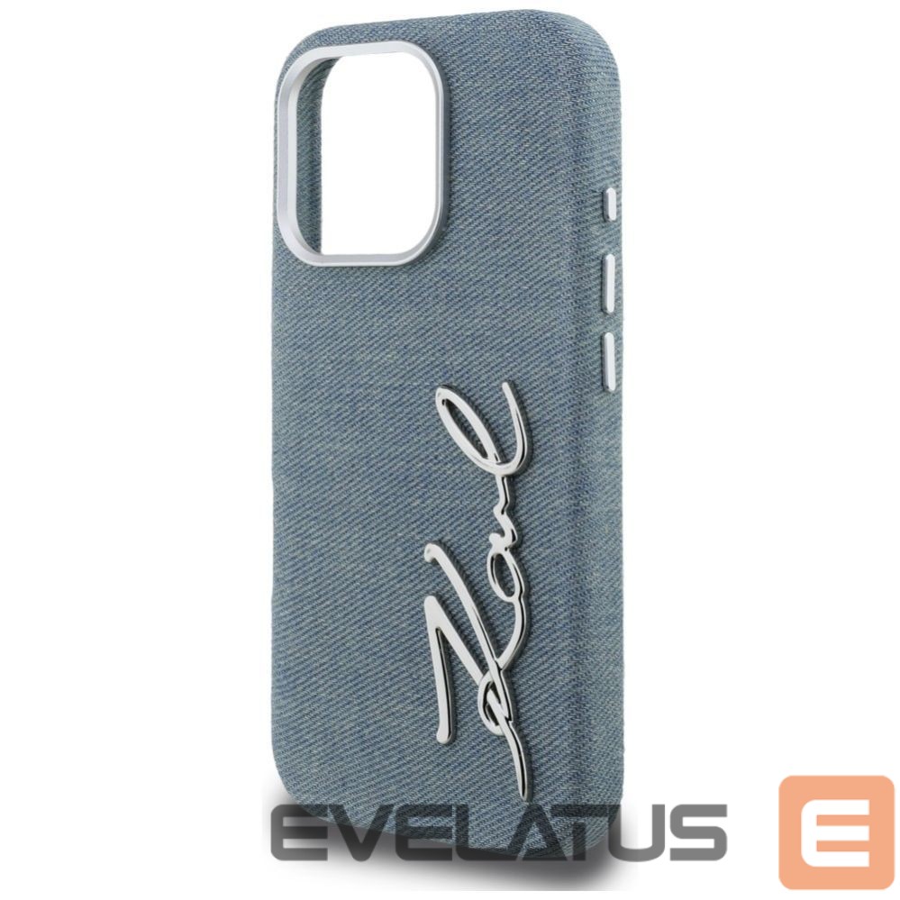 Other goods Karl Lagerfeld Karl Lagerfeld FW Jeans Signature Logo iPhone 16 Pro Case - Blue