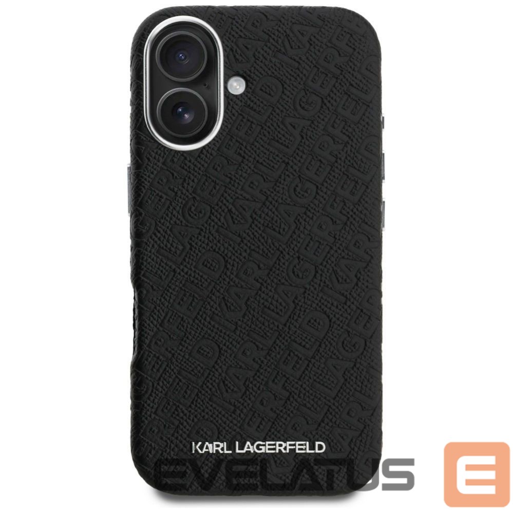 Other goods Karl Lagerfeld Karl Lagerfeld FW Stamped Karl MagSafe iPhone 16 Case - Black