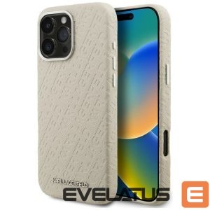 Other goods Karl Lagerfeld  Karl Lagerfeld FW Stamped Karl MagSafe Case for iPhone 16 Pro Max - Beige 