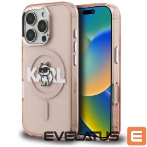 Other goods Karl Lagerfeld  Karl Lagerfeld IML Choupette Sketch Logo MagSafe Case for iPhone 16 Pro Max - Pink 