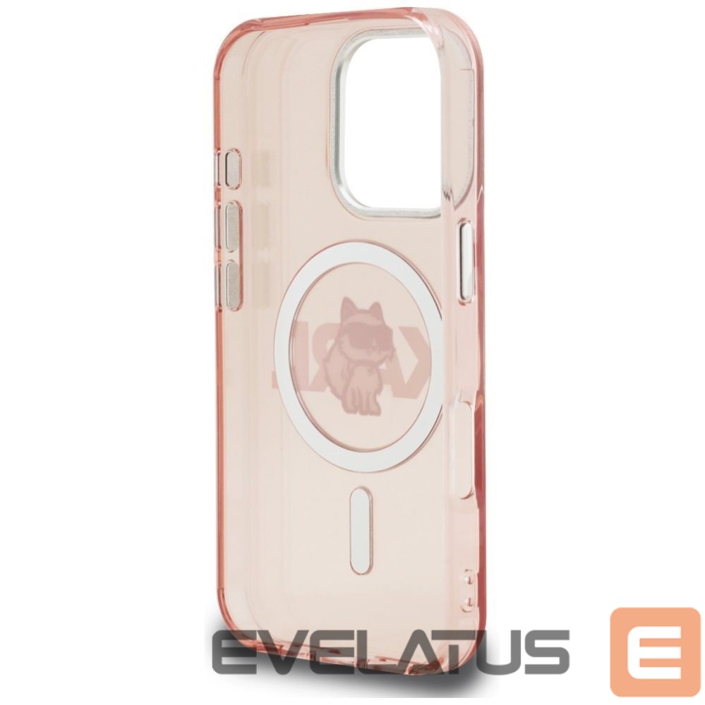 Other goods Karl Lagerfeld Karl Lagerfeld IML Choupette Sketch Logo MagSafe Case for iPhone 16 Pro Max - Pink