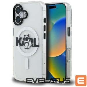 Other goods Karl Lagerfeld  Karl Lagerfeld IML Choupette Sketch Logo MagSafe iPhone 16 Case - Clear 