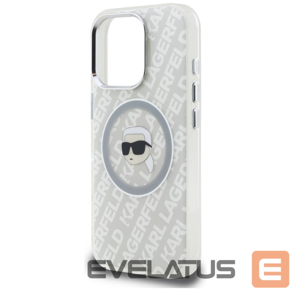 Other goods Karl Lagerfeld Karl Lagerfeld IML Karl Head Logo MagSafe Case for iPhone 16 Pro - Gray