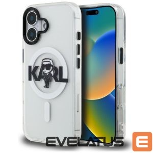 Other goods Karl Lagerfeld  Karl Lagerfeld IML Karl Sketch Logo MagSafe Case for iPhone 16 - Clear 