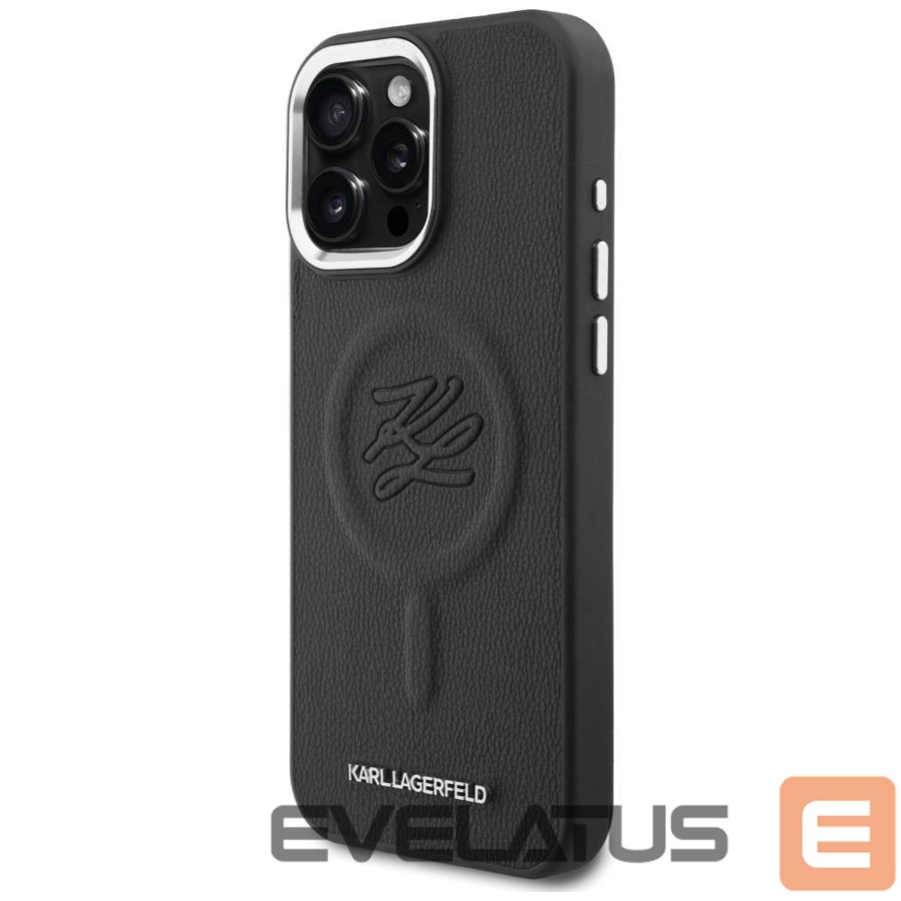 Other goods Karl Lagerfeld Karl Lagerfeld Embossed Ring Initials MagSafe Case for Samsung Galaxy S26 - Black