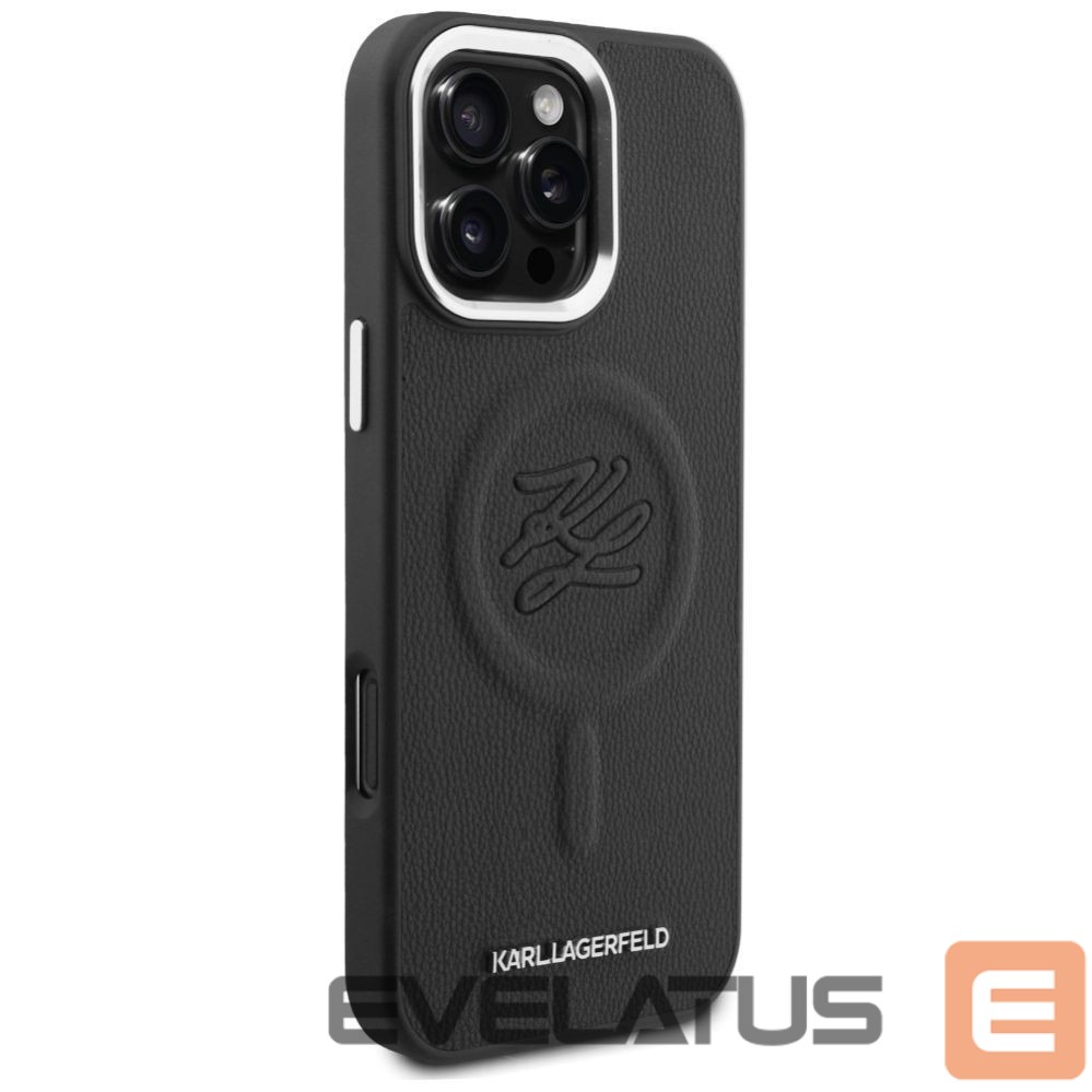 Other goods Karl Lagerfeld Karl Lagerfeld Embossed Ring Initials MagSafe Case for Samsung Galaxy S26 - Black