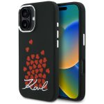 Other goods Karl Lagerfeld  Karl Lagerfeld Silicone Heart Sign Logo MagSafe Case for iPhone 16 - Black 