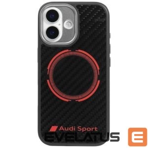 Other goods Audi  Audi RSQ Carbon Fiber Sport Red Circle MagSafe Case for iPhone 17 - Black 