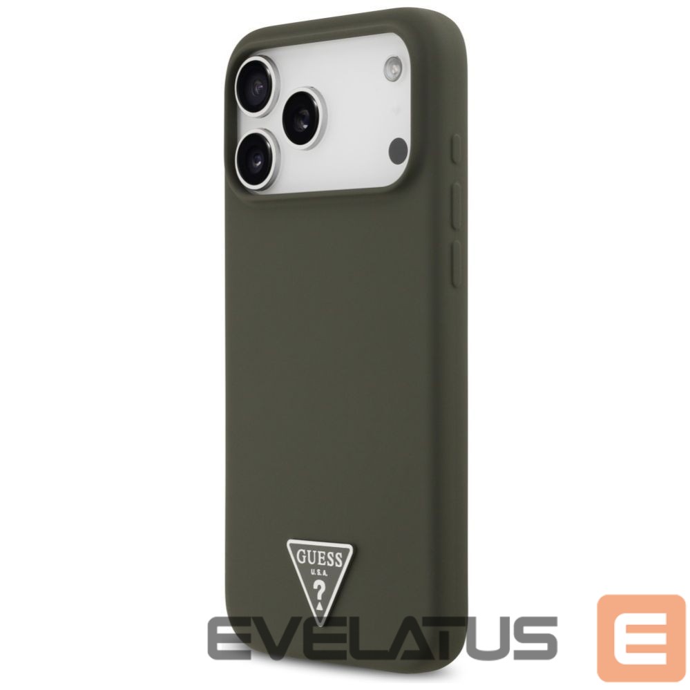 Other goods Guess Guess Silicone Triangle Logo MagSafe Case for iPhone 17 Pro Max - Green