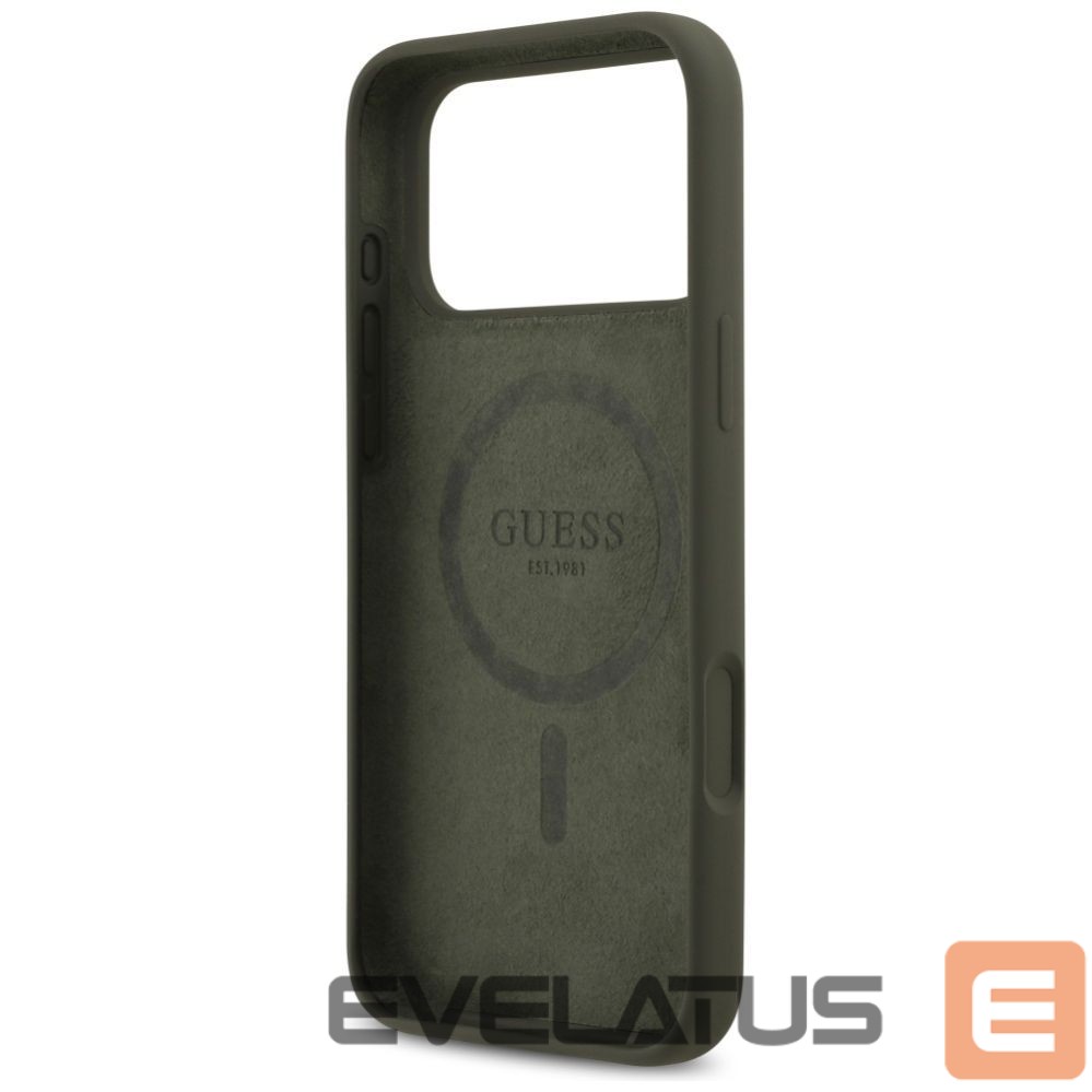 Other goods Guess Guess Silicone Triangle Logo MagSafe Case for iPhone 17 Pro Max - Green