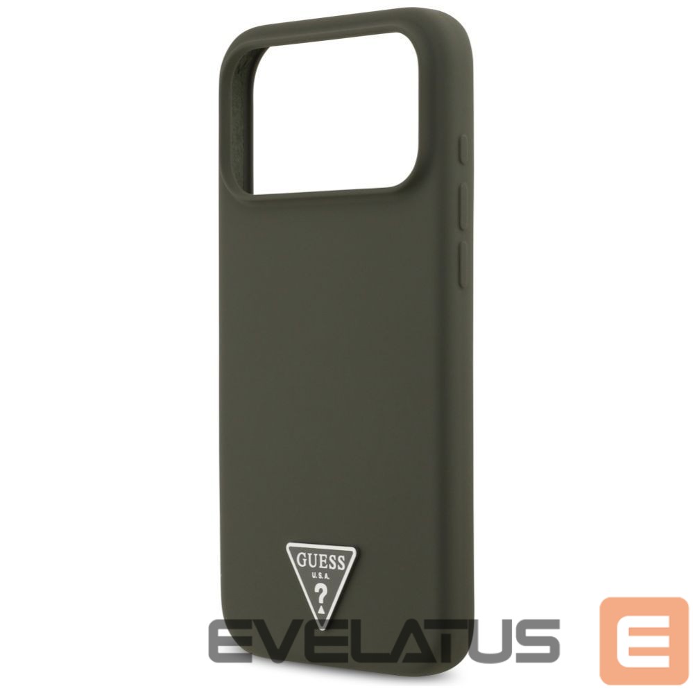 Other goods Guess Guess Silicone Triangle Logo MagSafe Case for iPhone 17 Pro Max - Green
