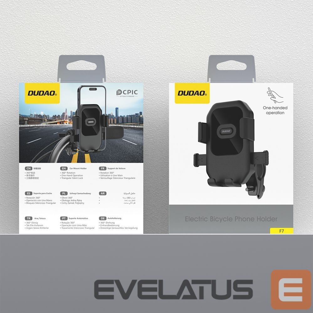 Other goods Dudao Dudao F7 holder for bike, motorcycle, scooter - black