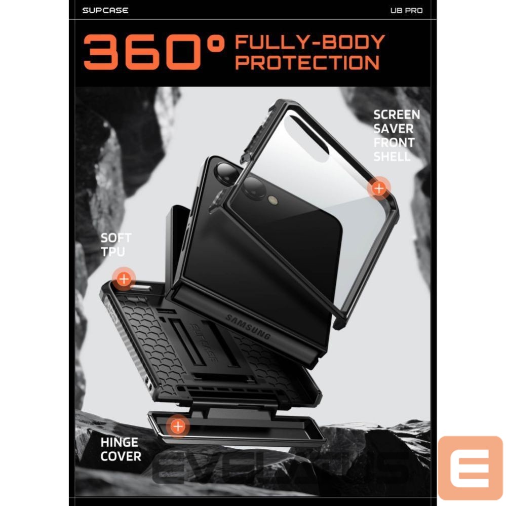 Other goods Supcase Supcase Unicorn Beetle Pro Case for Samsung Galaxy Z Flip 8 - Black