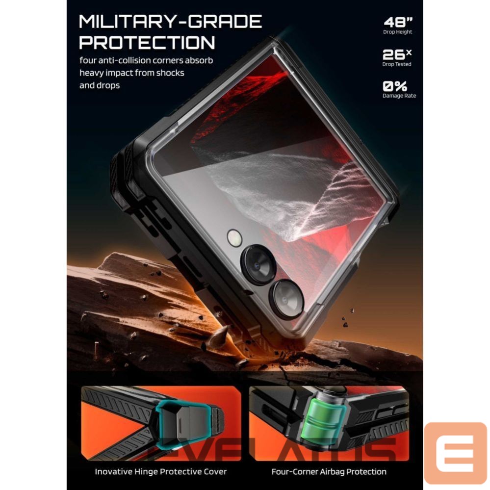 Other goods Supcase Supcase UB Grip Mag MagSafe Case for Samsung Galaxy Z Flip 8 - Black