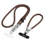 Other goods Tech-Protect  Tech-Protect C10S Crossbody phone lanyard (114 cm) + wrist strap (31 cm) - brown-titanium 