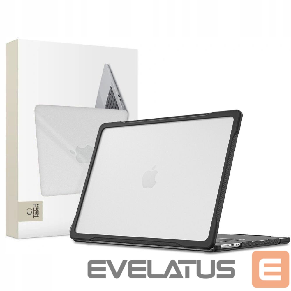 Other goods Tech-Protect Tech-Protect Velar Case for MacBook Air 13" 2023 / 2024 / 2025 / 2026 - Transparent Black