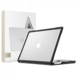 Back panel cover Tech-Protect  Tech-Protect Velar Case for MacBook Pro 16" 2021 / 2023 / 2025 / 2026 - Transparent Black 