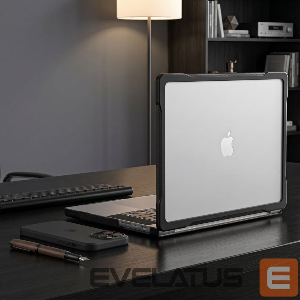 Other goods Tech-Protect Tech-Protect Velar Case for MacBook Pro 16" 2021 / 2023 / 2025 / 2026 - Transparent Black