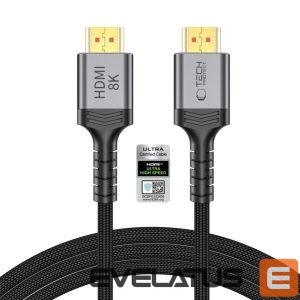 Other goods Tech-Protect  Tech-Protect UltraBoost HDMI 2.1 4K 120HZ / 8K 60HZ cable 200 cm - black 