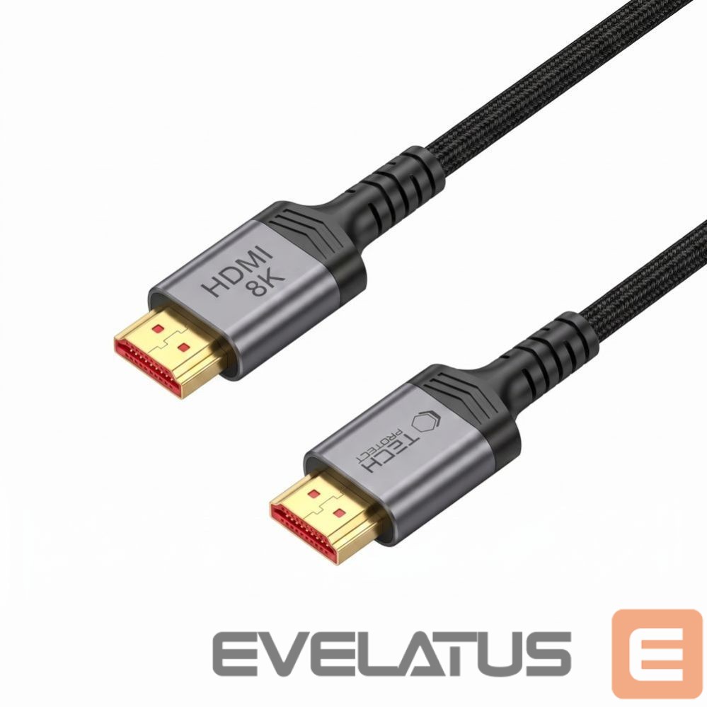 Other goods Tech-Protect Tech-Protect UltraBoost HDMI 2.1 4K 120HZ / 8K 60HZ cable 300 cm - black