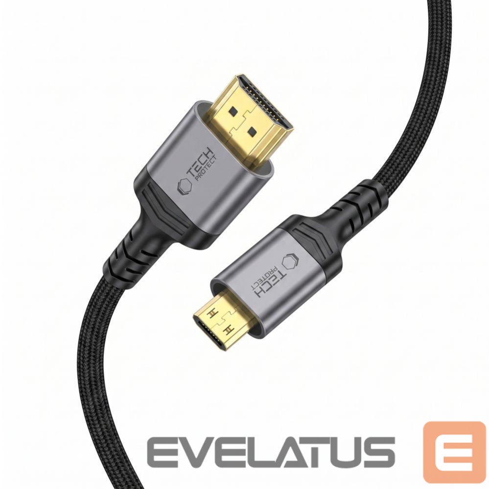 Other goods Tech-Protect Tech-Protect UltraBoost Mini HDMI to HDMI 2.1 8K 60HZ Cable 200 cm - Black