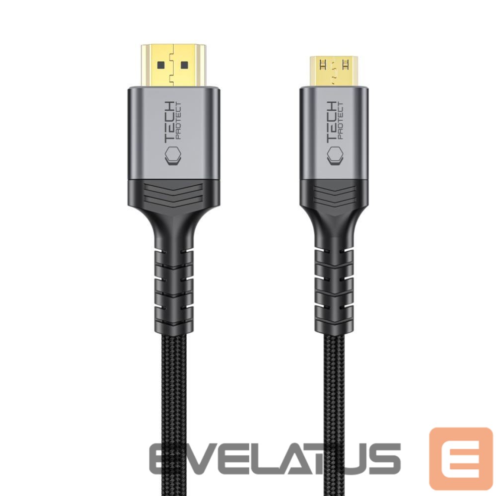 Other goods Tech-Protect Tech-Protect UltraBoost Mini HDMI to HDMI 2.1 8K 60HZ Cable 200 cm - Black