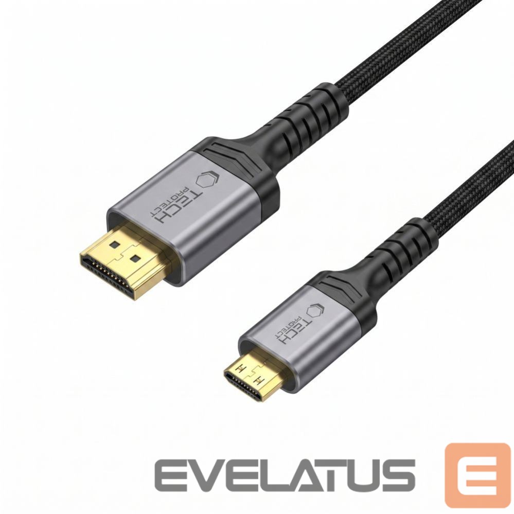 Other goods Tech-Protect Tech-Protect UltraBoost Mini HDMI to HDMI 2.1 8K 60HZ Cable 200 cm - Black