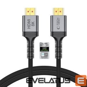 Other goods Tech-Protect  Tech-Protect UltraBoost HDMI 2.1 4K 120HZ / 8K 60HZ cable 100 cm - black 