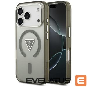 Back panel cover Guess  Guess IML Gradient Triangle Logo MagSafe Case for iPhone 17 Pro Max - Green 
