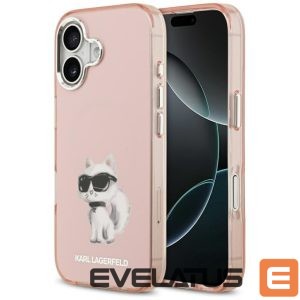 Other goods Karl Lagerfeld  Karl Lagerfeld IML Aquarelle Choupette & Logo MagSafe iPhone 17 Case - Pink 