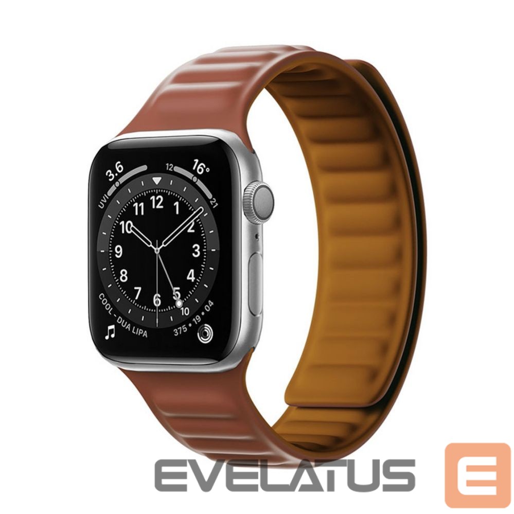 Back panel cover Hurtel Magnetic Strap Magnetic Strap Bracelet for Apple Watch 38/40mm - Brown