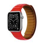 Back panel cover Hurtel  Magnetic Strap Magnetic Strap Bracelet for Apple Watch 38/40mm - Red 