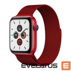 Back panel cover Hurtel  Magnetic Strap Apple Watch 38/40mm Magnetic Strap Apple Watch Bracelet - Red 