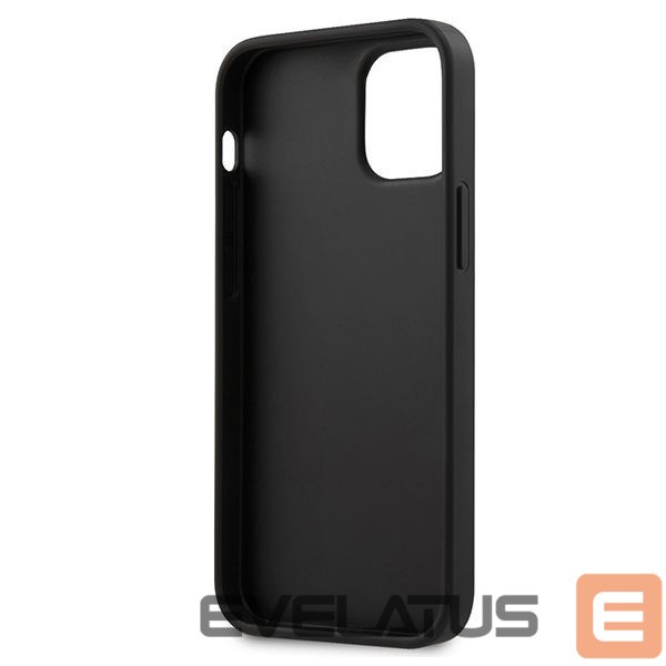 Back panel cover Guess Guess GUHCP12SVSATMLRE iPhone 12 mini 5,4" czerwony/red hardcase Saffiano