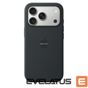 Back panel cover Apple  iPhone 17 Pro Silicone Case with MagSafe - Black 