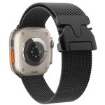 Strap Hurtel  Titanium Milanese Loop Bracelet 42/44/45/46/49 mm - Black 
