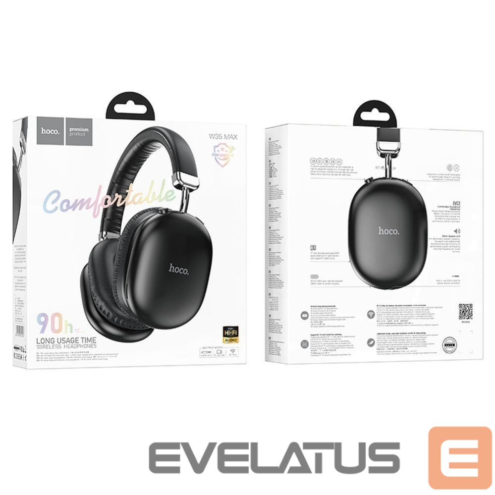 Wireless headphones Hoco Wireless headphones Hoco W35 Max black