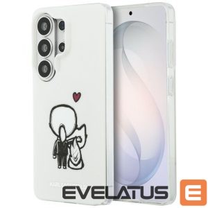 Back panel cover Karl Lagerfeld - KARL LAGERFELD case for SAMSUNG S26 Ultra KLHMS26L6HKCBHH (Magnetic IML K&C Back Logo) transparent 