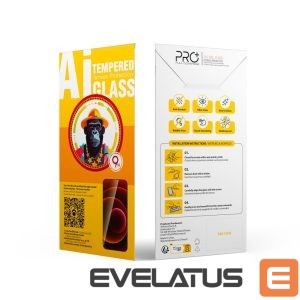 Protective glass TFO  Universal tempered glass 9D OneFit AI-57 6,7" 