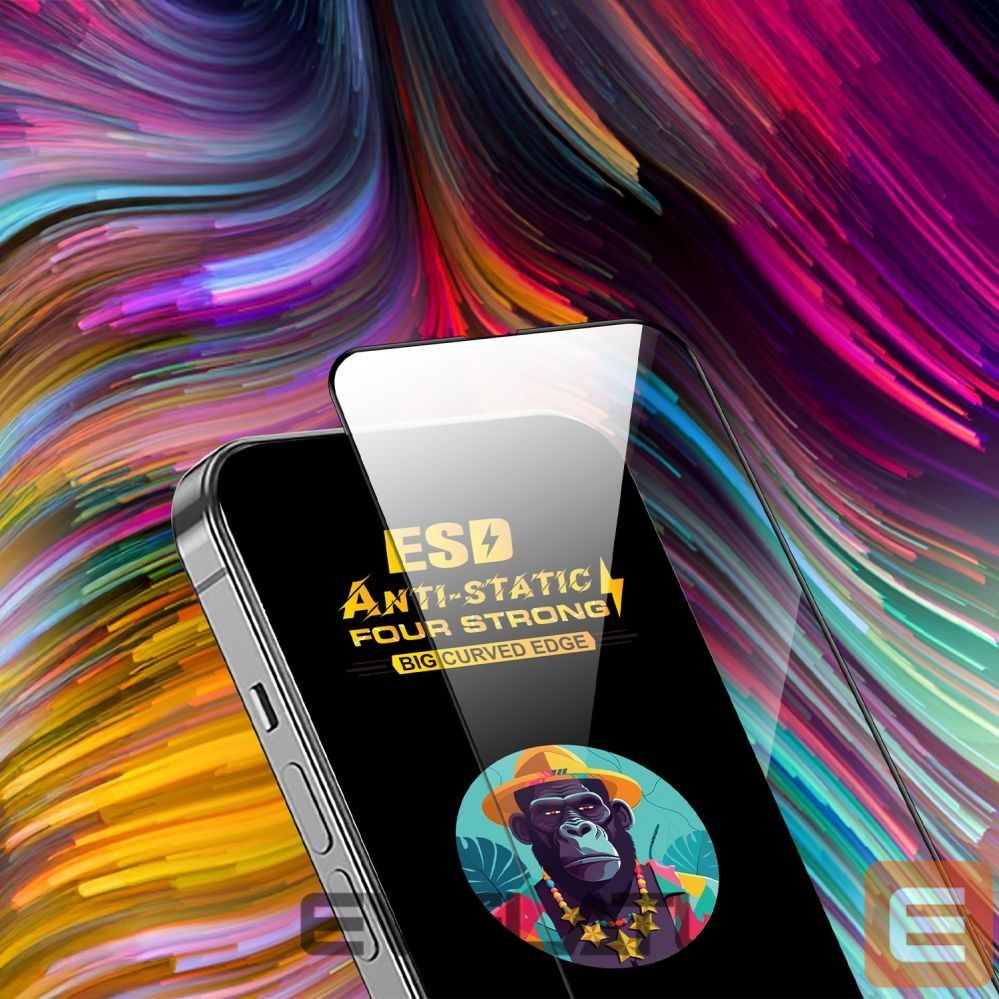 Protective glass TFO Universal tempered glass 9D OneFit AI-57 6,7"