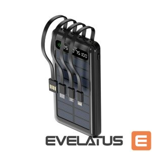 Power bank Setty  Setty solar power bank SLR-100 10000 mAh black 