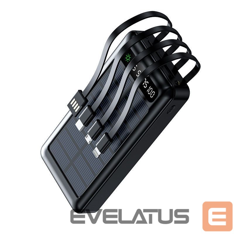 Power bank Setty Setty solar power bank SLR-120 20000 mAh black