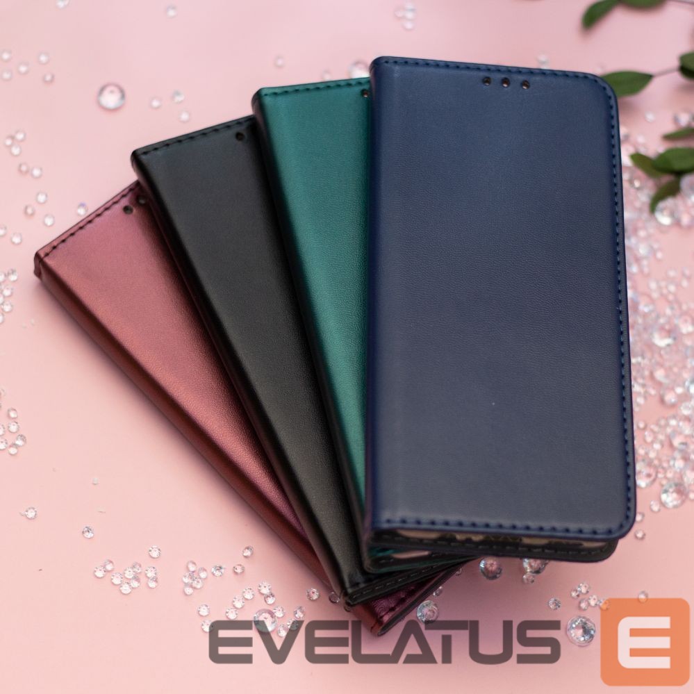 Book case iLike - Smart Magnetic case for Samsung Galaxy A27 5G burgundy