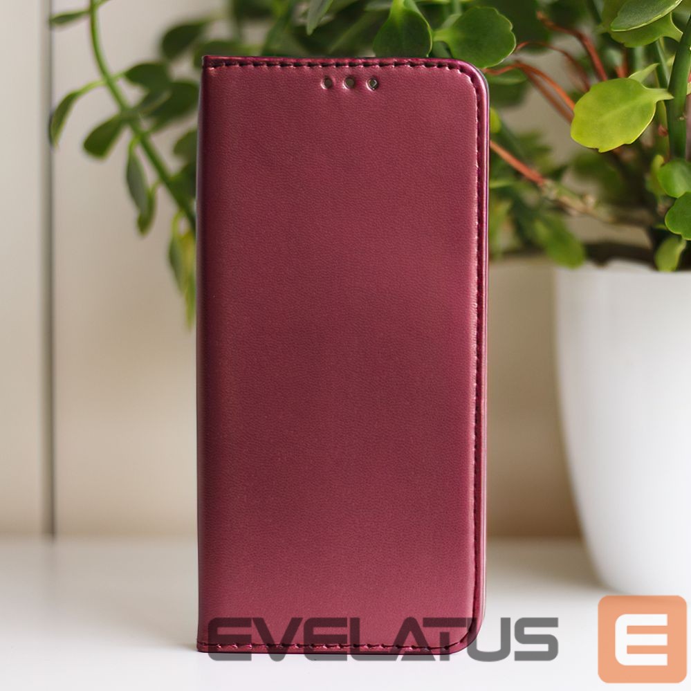 Book case iLike - Smart Magnetic case for Samsung Galaxy A27 5G burgundy