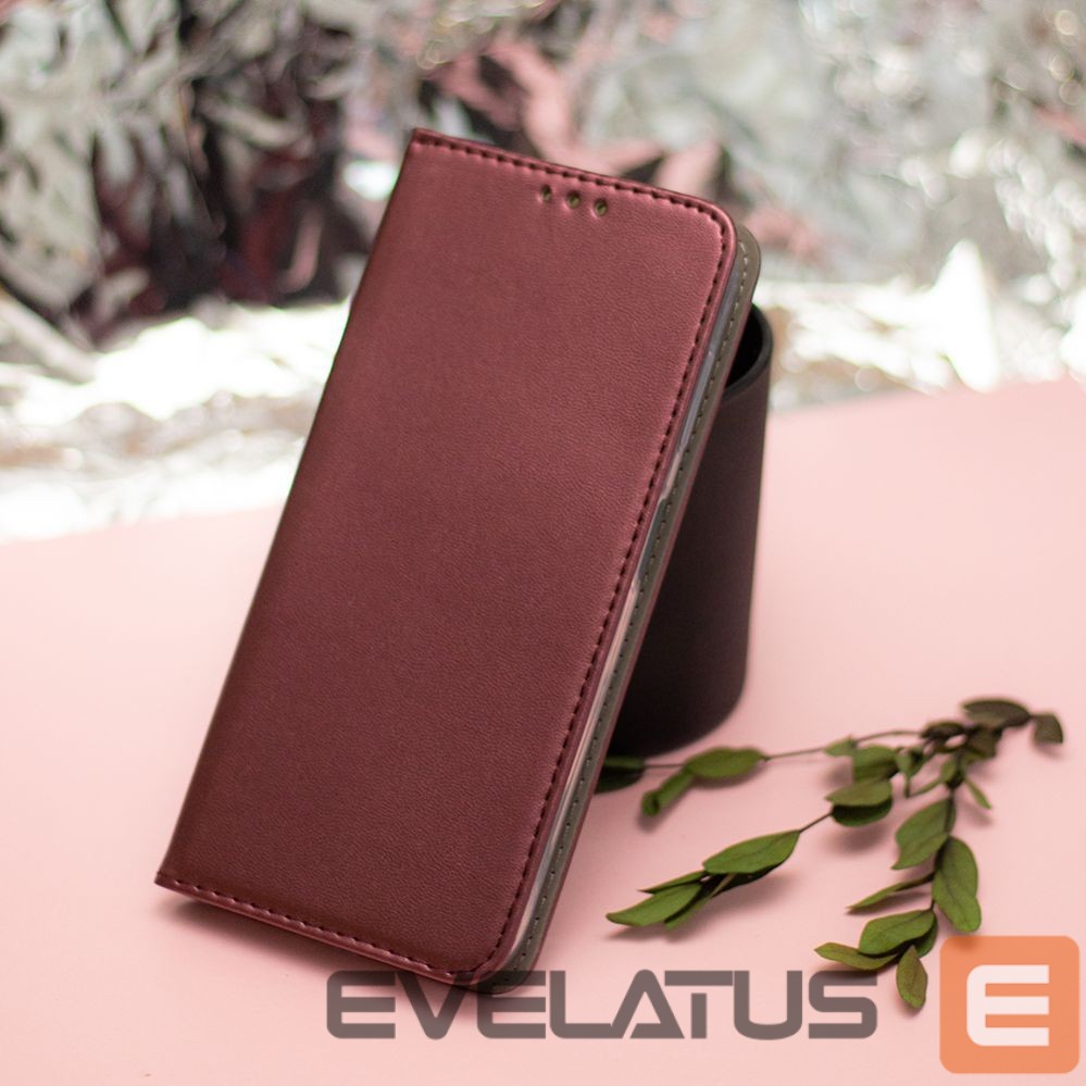 Book case iLike - Smart Magnetic case for Samsung Galaxy A27 5G burgundy