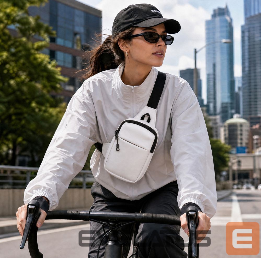Case universal iLike Crossbody bag Urbanflex white