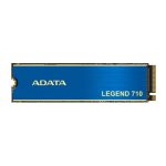 Hard drive SSD ADATA  LEGEND 710 256 GB SSD form factor M.2 2280 SSD interface PCIe Gen3x4 Write speed 1800 MB/s Read speed 2400 MB/s 