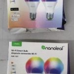 LED bulb Nanoleaf  SALE OUT.  Essentials Smart A60 Bulb E27 Matter WiFi 9W 900Lm RGBCW 2700-6500K, 2pcs pack |  Essentials Smart A60 Bulb Matter WiFi 900Lm 2700-6500K, 2pcs pack | E27 | 9 W | RGBCW | DAMAGED PACKAGING 